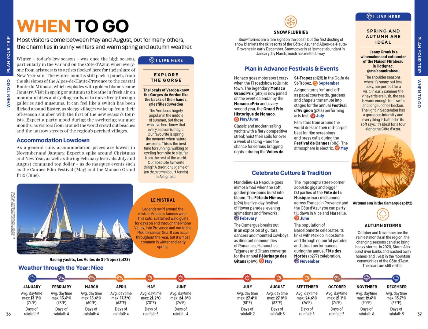 Lonely Planet Provence & the Cote d'Azur inside page 5