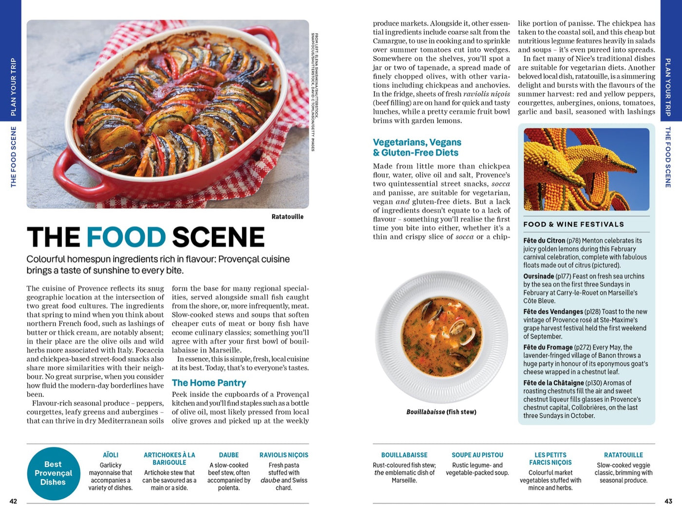 Lonely Planet Provence & the Cote d'Azur inside page 8