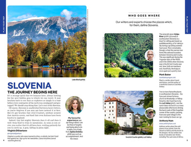 Lonely Planet Slovenia inside page 1