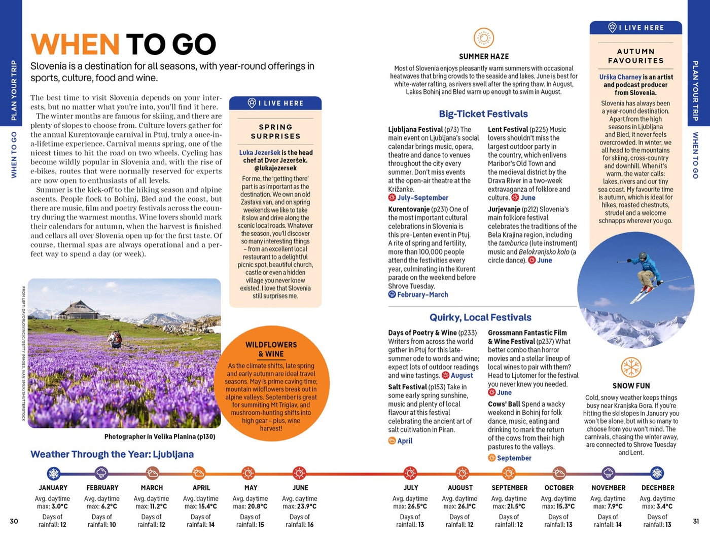 Lonely Planet Slovenia inside page 5