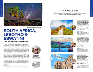 Lonely Planet South Africa, Lesotho & Eswatini inside page 3