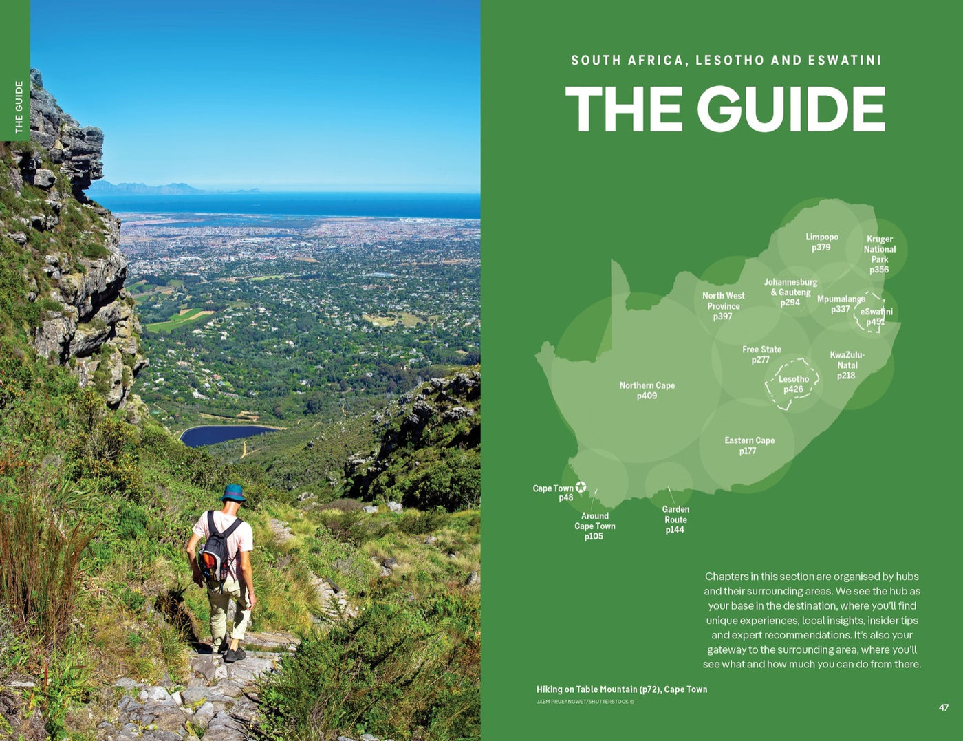 Lonely Planet South Africa, Lesotho & Eswatini inside page 10