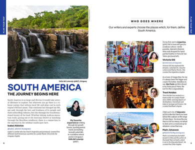 Lonely Planet South America inside page 2
