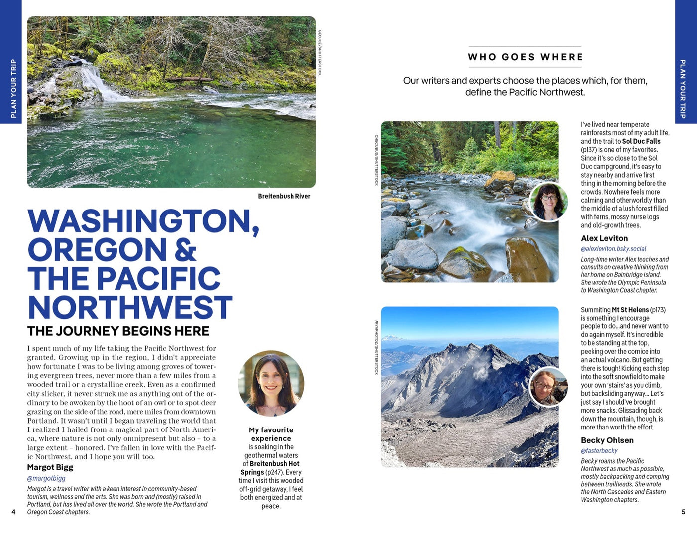 Lonely Planet Washington, Oregon & the Pacific Northwest inside page 1