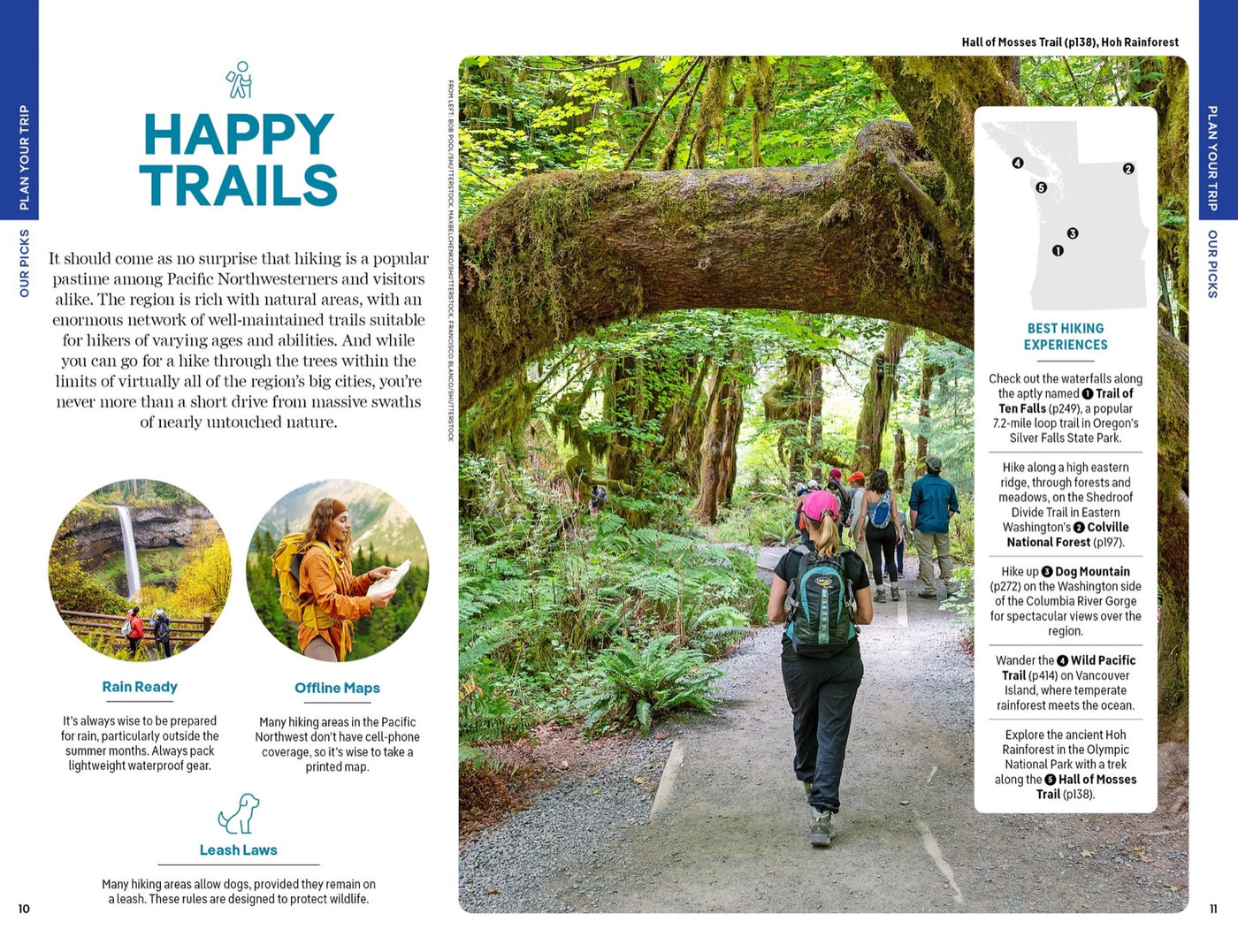 Lonely Planet Washington, Oregon & the Pacific Northwest inside page 3