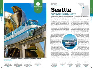 Lonely Planet Washington, Oregon & the Pacific Northwest inside page 9