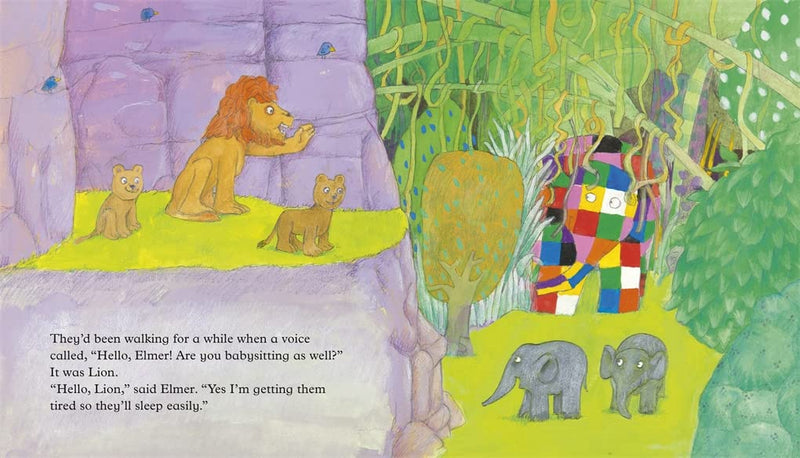 Elmer Picture Books: Elmer and the Bedtime Story (David McKee)