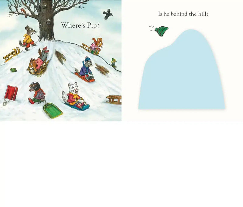 Pip and Posy At Christmas (Where are you? )(A Felt Flaps Book)(Axel Scheffler)-Fiction: 兒童繪本 Picture Books-買書書 BuyBookBook
