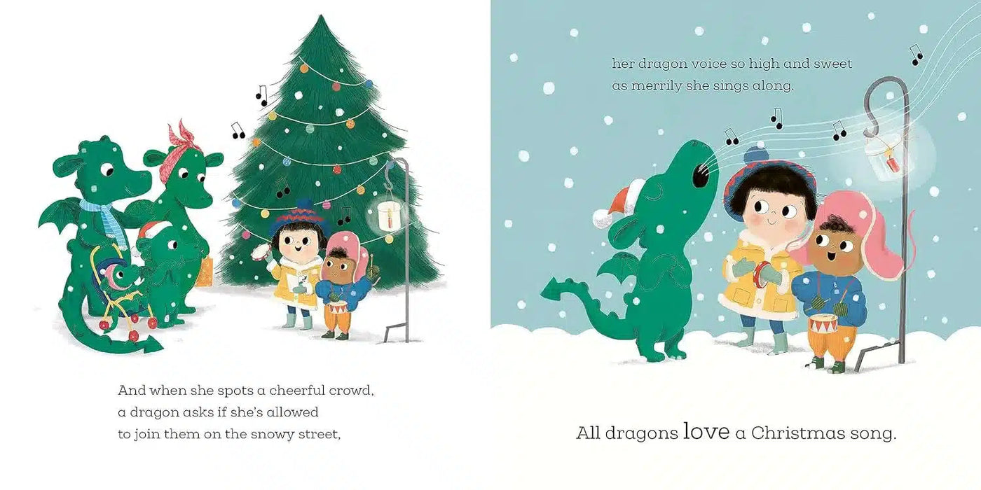 When a Dragon Loves Christmas (Caryl Hart)-Fiction: 兒童繪本 Picture Books-買書書 BuyBookBook