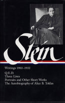 Gertrude Stein: Writings 1903-1932 (LOA
