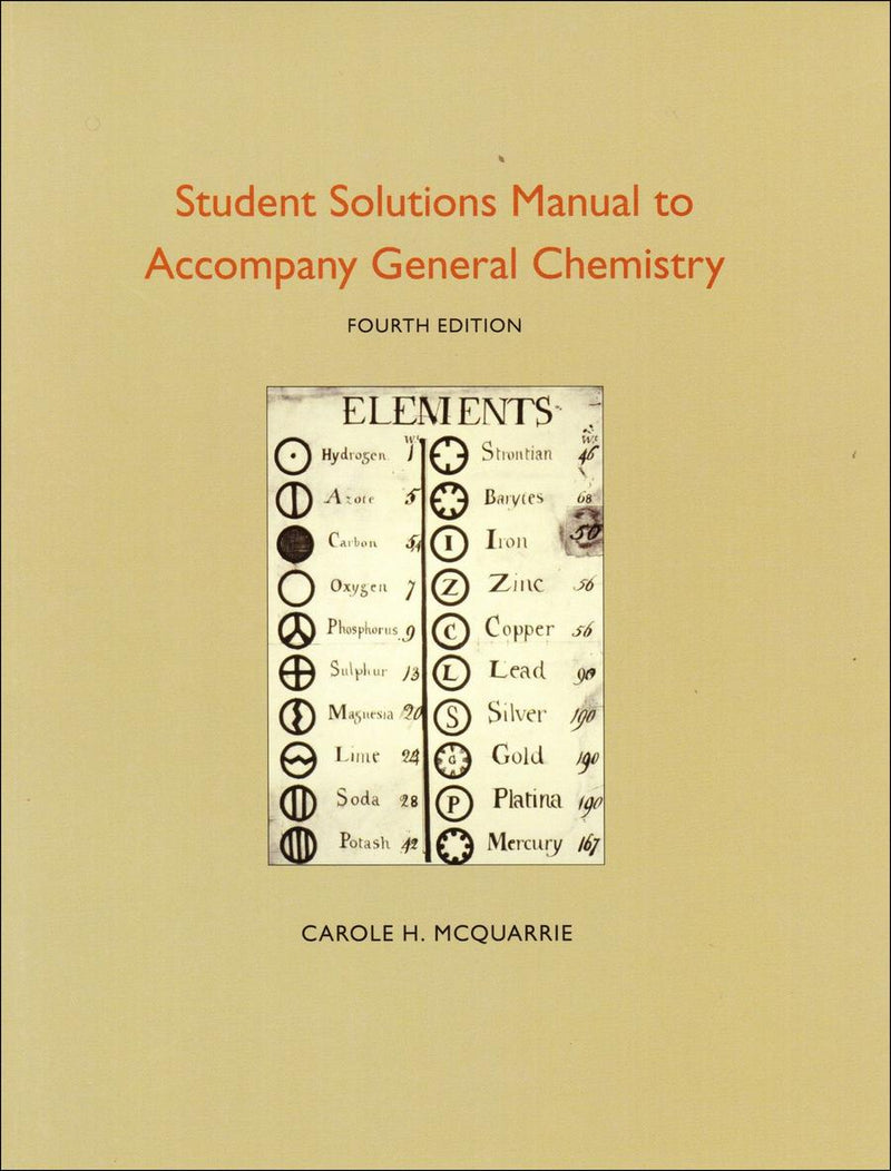 Student Solutions Manual to Accompany General Chemistry-Mathematics and Science-買書書 BuyBookBook