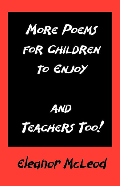 More Poems for Children to Enjoy - And Teachers Too! cover image