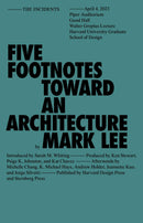 Five Footnotes Toward an Architecture-Design/ fashion/ architecture/ illustration-買書書 BuyBookBook