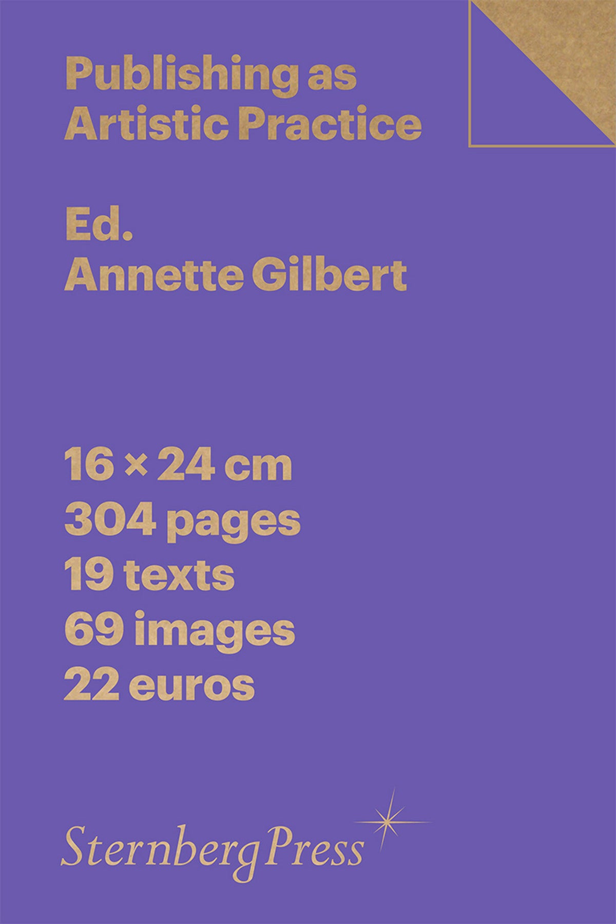 Publishing as Artistic Practice, new edition cover (ISBN 9781915609922)