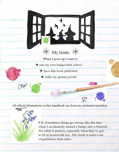 Hettie Nettle's Handbook for Hedgewitches US - Hardback