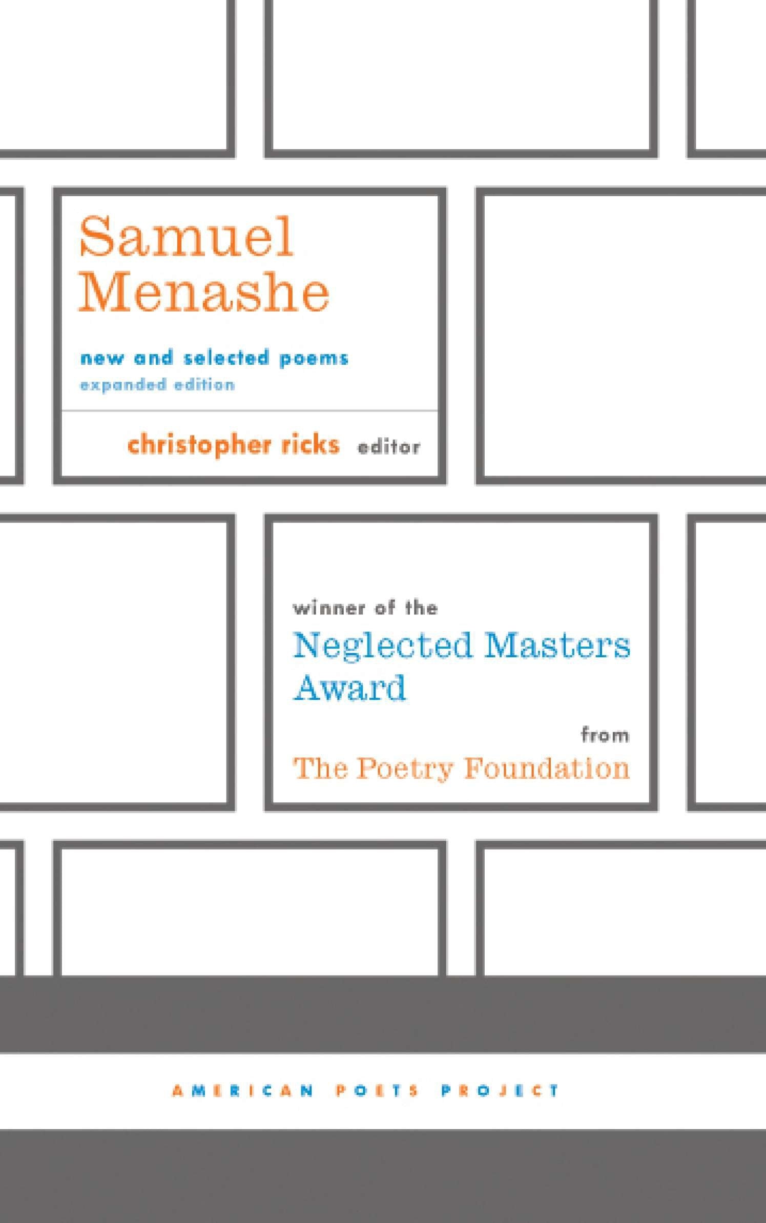 Samuel Menashe: New and Selected Poems-Poetry-買書書 BuyBookBook