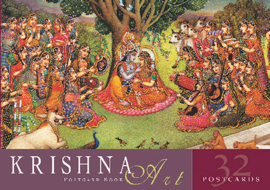 Krishna Art Postcard Book-Mind/ body/ spirit-買書書 BuyBookBook