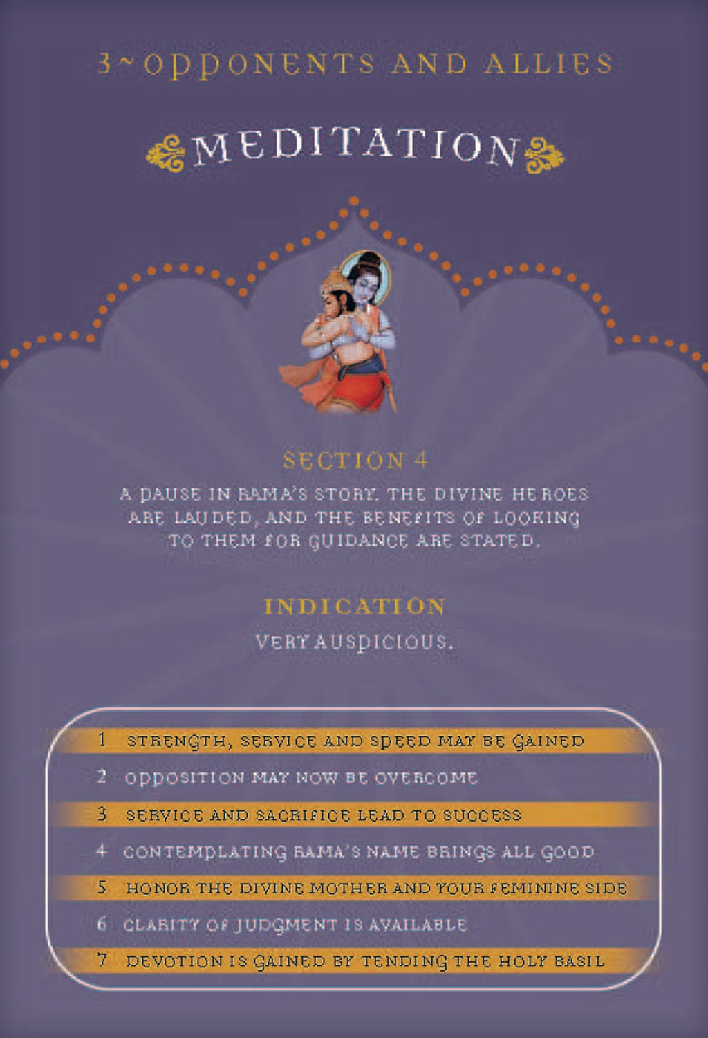 Oracle of Rama inside page 3