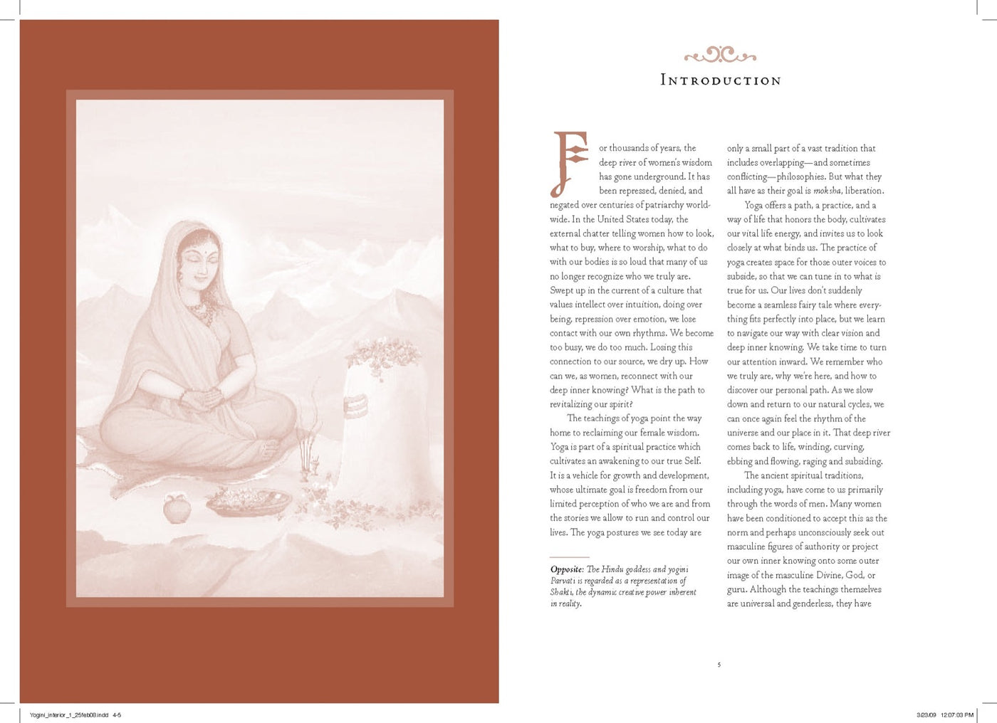 Yogini inside page 1