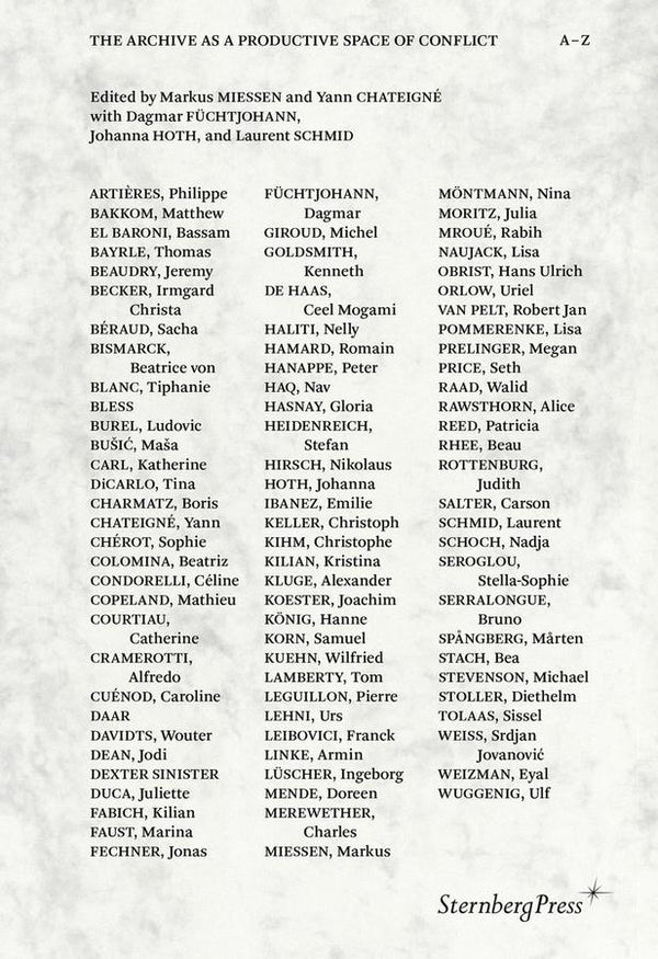 The Archive as a Productive Space of Conflict-Art: general-買書書 BuyBookBook