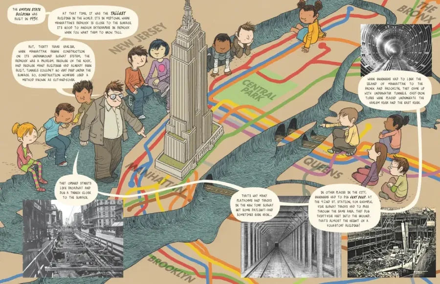Lost in NYC: A Subway Adventure US - Hardback