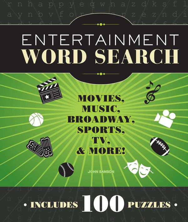 Entertainment Word Search-Hobbies/ quizzes/ games-買書書 BuyBookBook