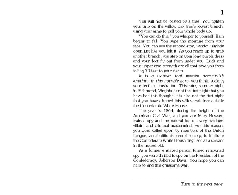 Choose Your Own Adventure Spies: Mary Bowser US - Paperback / softback