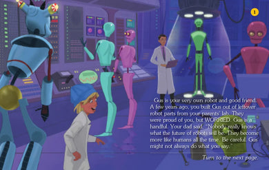 Gus Vs. The Robot King US - Paperback / softback