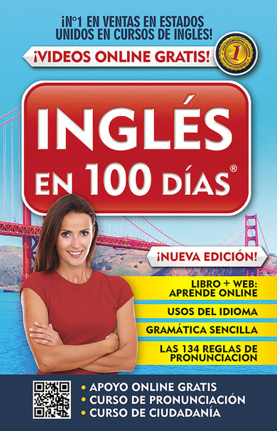 Inglés en 100 días - Curso de Inglés / English in 100 Days - English course cover (ISBN 9781941999431)