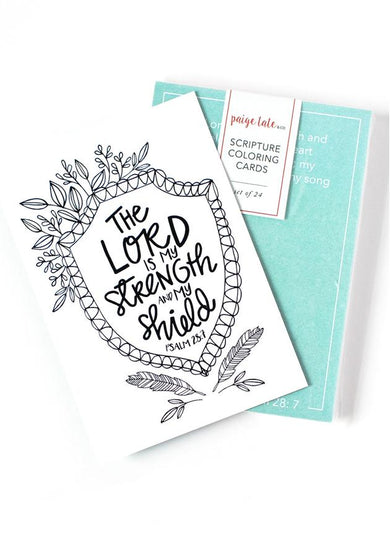 Scripture Coloring Cards-Lifestyle and Leisure-買書書 BuyBookBook
