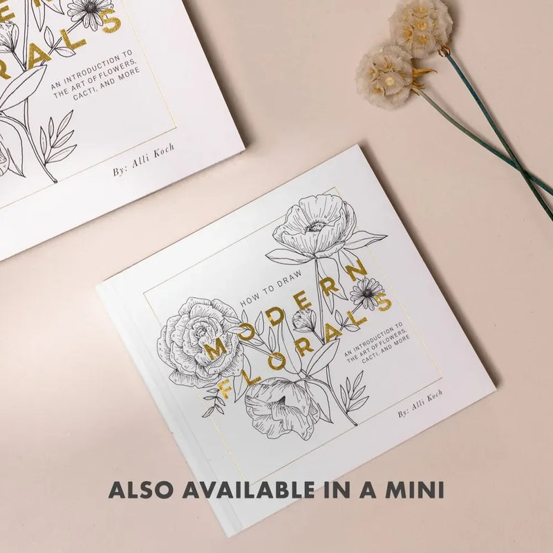 How To Draw Modern Florals US - Paperback / softback