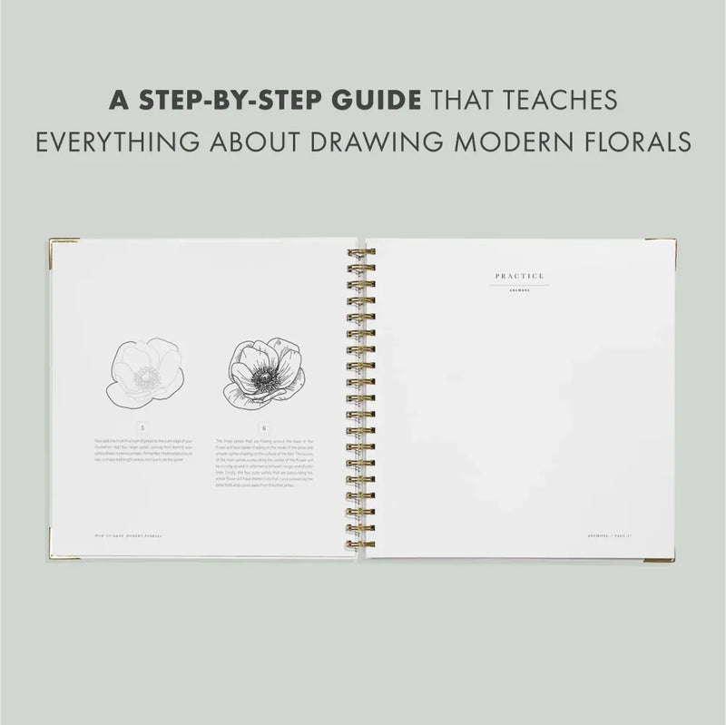 How To Draw Modern Florals US - Paperback / softback