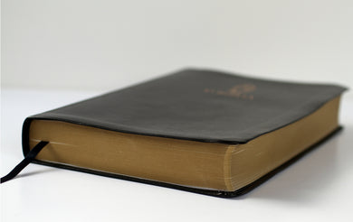 La Biblia Católica: Tamaño grande, Edición letra grande piel negra, con Virgen de Guadalupe / Catholic Leather Bible. Large Size, Large Print, Color Black interior 3 (ISBN 9781949061901)