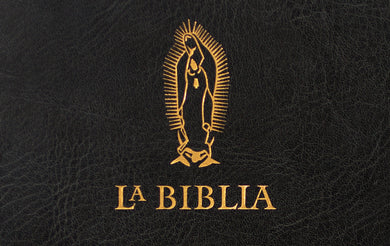 La Biblia Católica: Tamaño grande, Edición letra grande piel negra, con Virgen de Guadalupe / Catholic Leather Bible. Large Size, Large Print, Color Black interior 4 (ISBN 9781949061901)