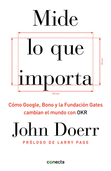 Mide lo que importa: Cómo Google, Bono y la Fundación Gates cambian el mundo con OKR / Measure What Matters cover (ISBN 9781949061932)