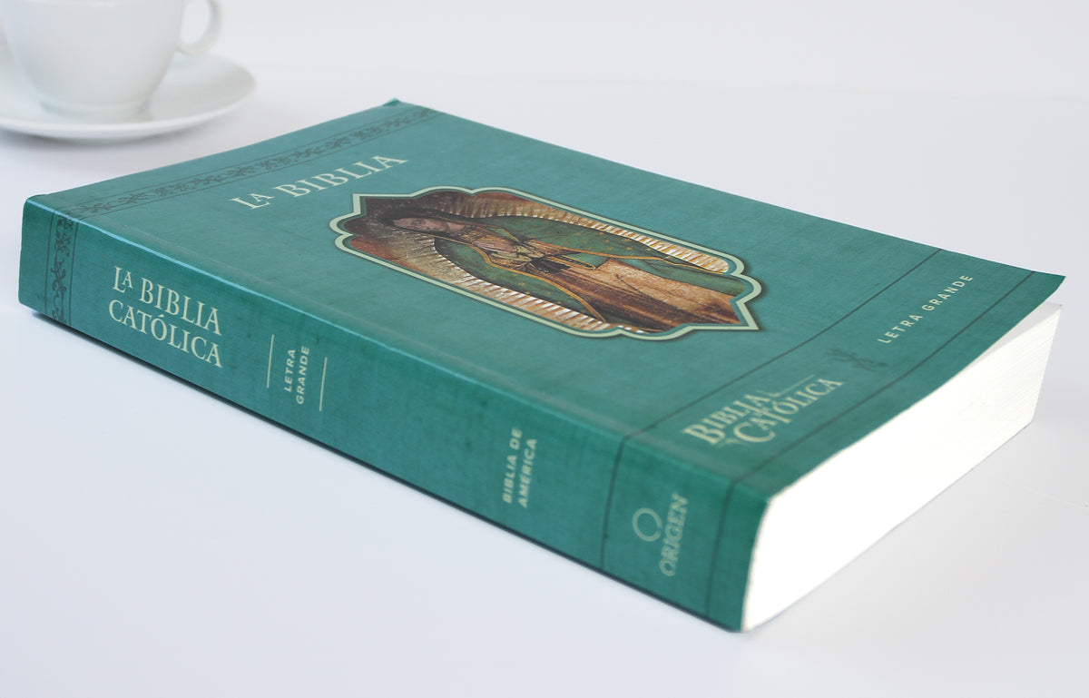 La Biblia Católica con Virgen de Guadalupe. Tamaño grande, edición letra grande / The Catholic Bible in Spanish with the Virgin of Guadalupe interior 3 (ISBN 9781949061949)