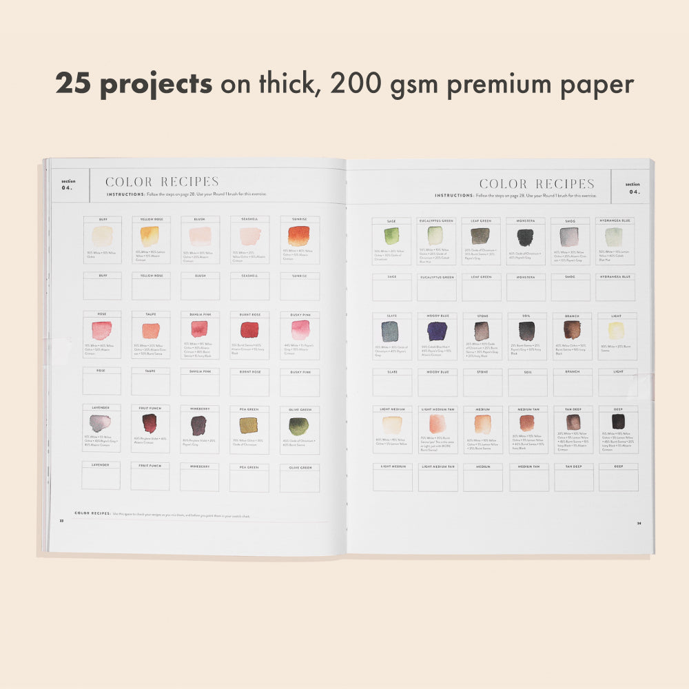 Watercolor Workbook US - Paperback / softback