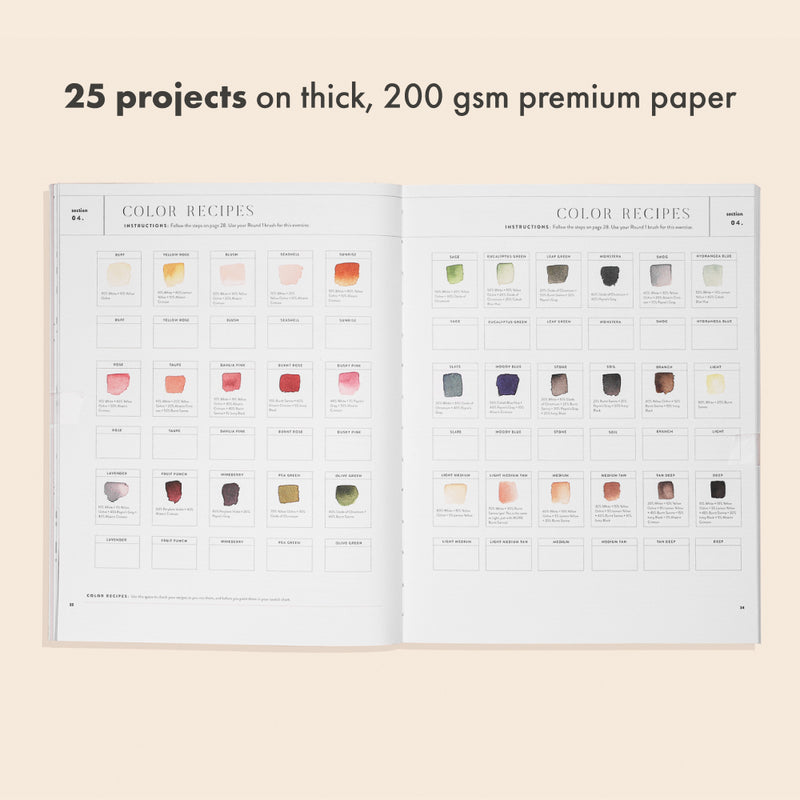 Watercolor Workbook US - Paperback / softback