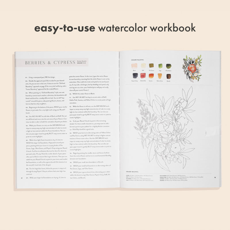Watercolor Workbook US - Paperback / softback
