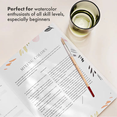 Watercolor Workbook: Flowers, Feathers, and Animal Friends US - Paperback / softback