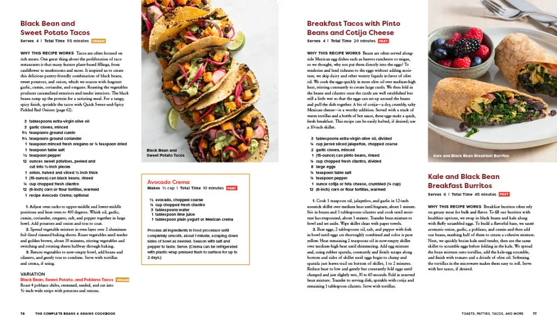 The Complete Beans and Grains Cookbook US - Paperback / softback