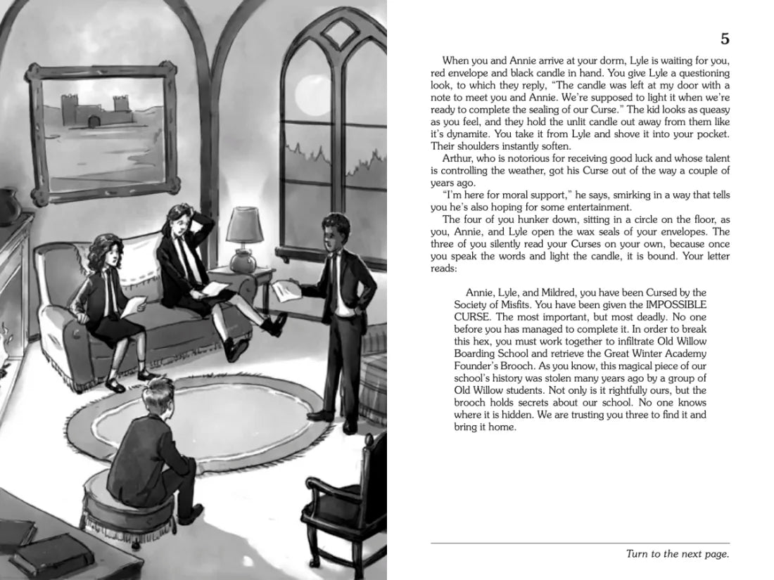 The Curse of Great Winter Academy US - Paperback / softback