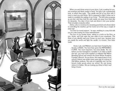 The Curse of Great Winter Academy US - Paperback / softback