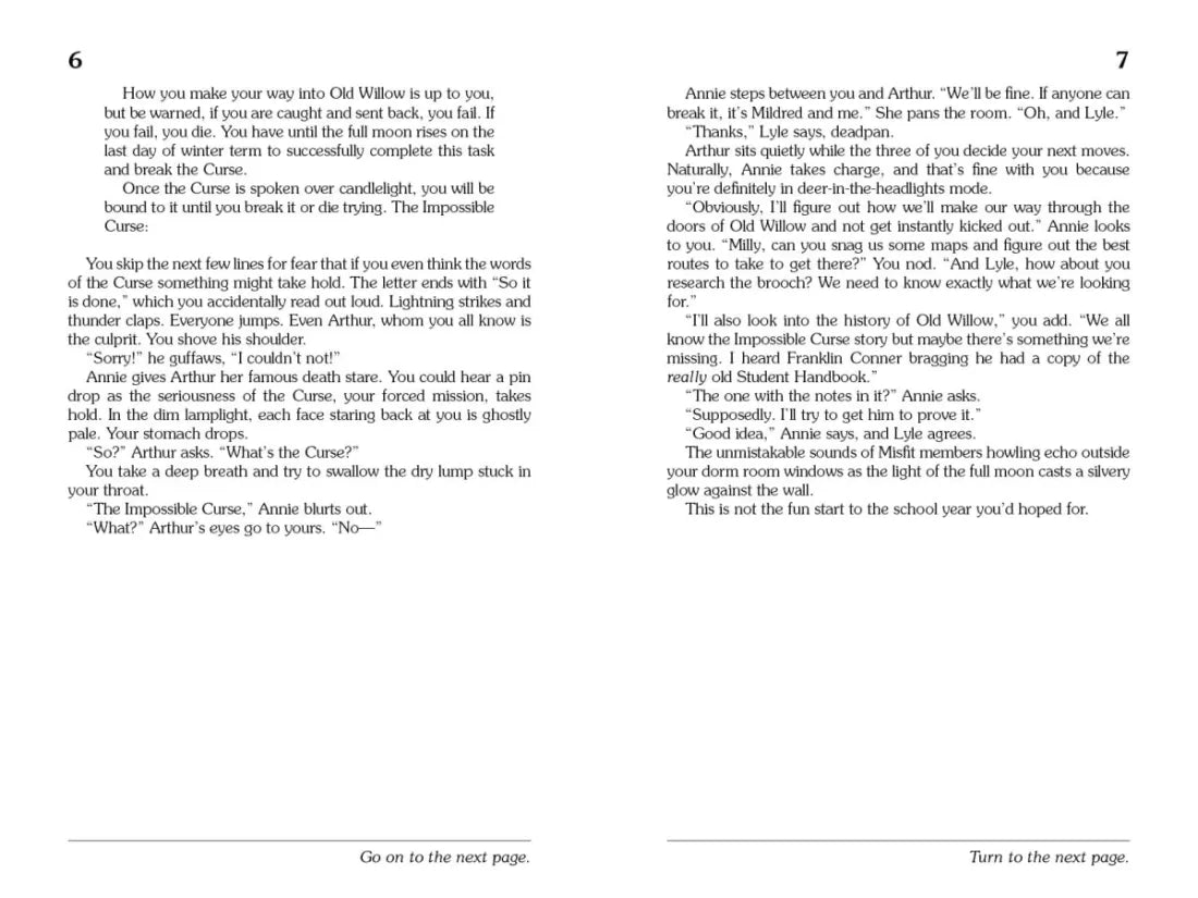 The Curse of Great Winter Academy US - Paperback / softback