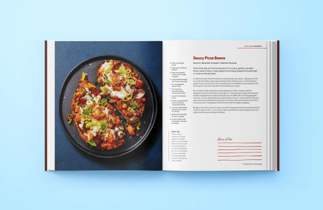 The Newlywed Cookbook US - Hardback