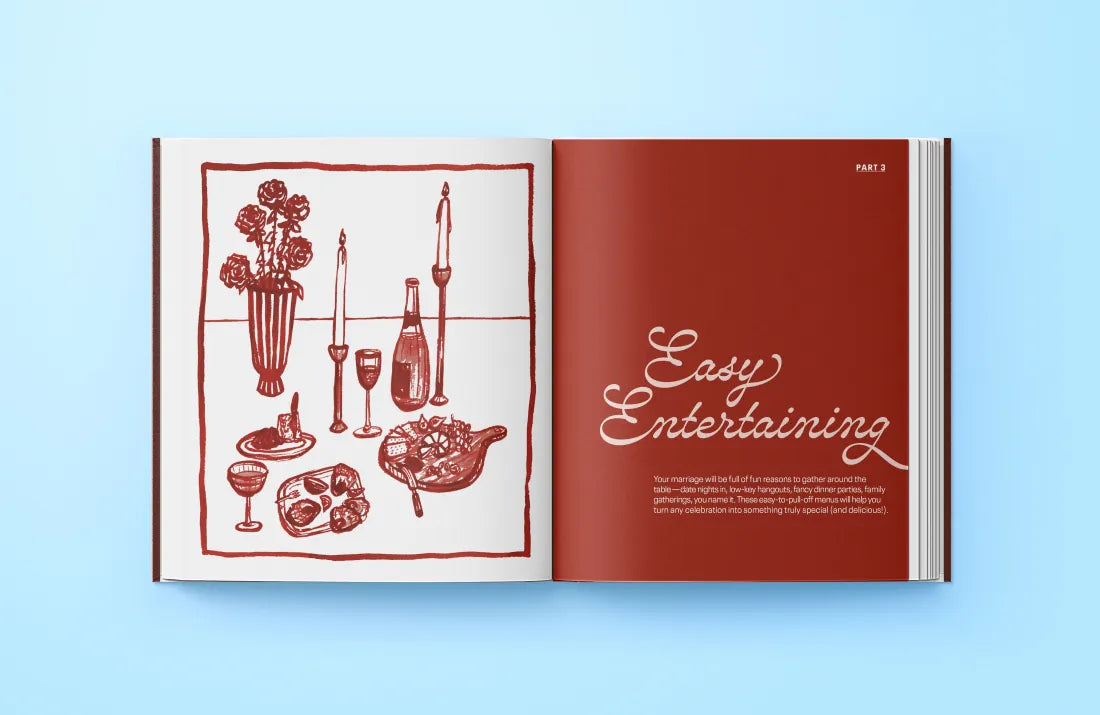 The Newlywed Cookbook US - Hardback