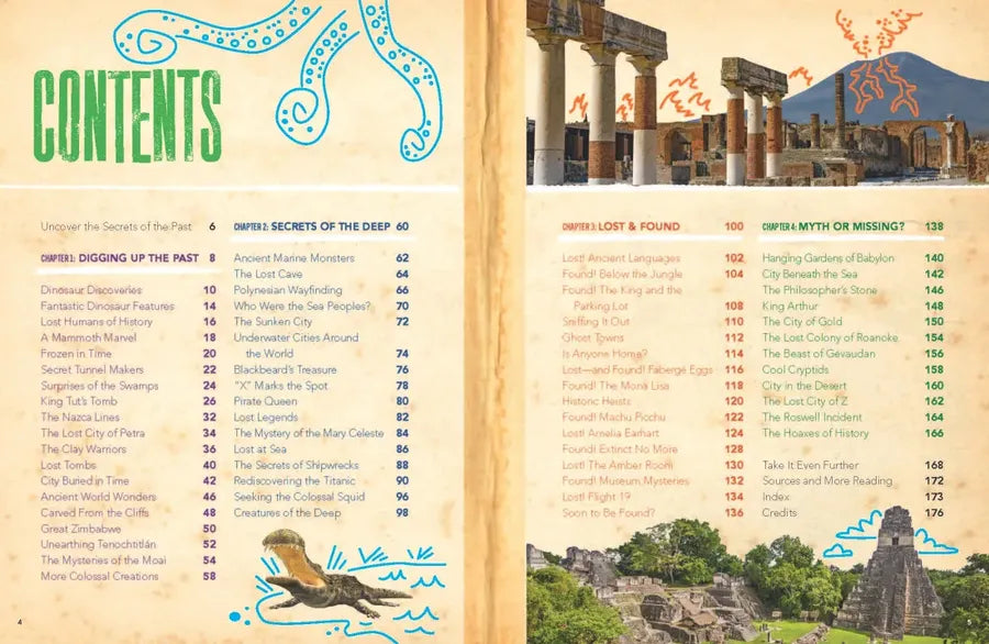 Lost Mysteries US - Hardback
