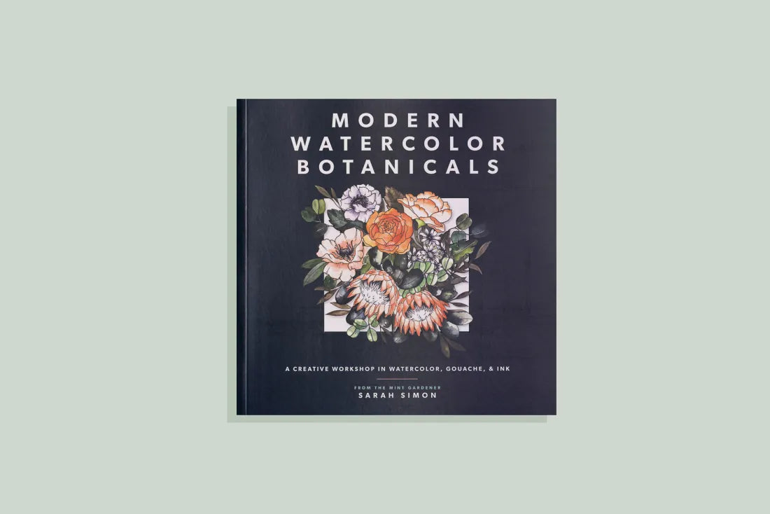 Modern Watercolor Botanicals US - Paperback / softback