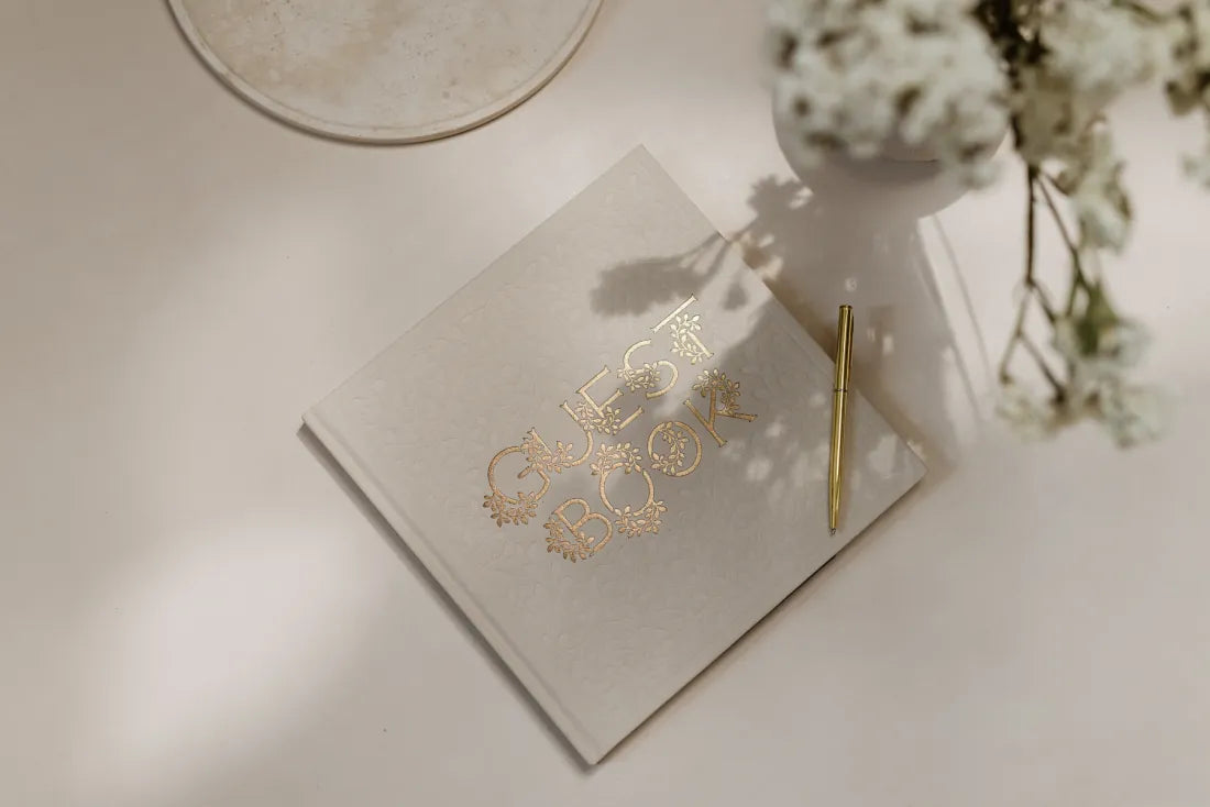 Wedding Guest Book US - Hardback