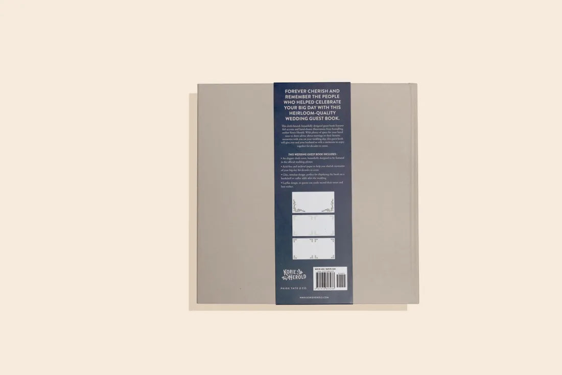 Wedding Guest Book US - Hardback